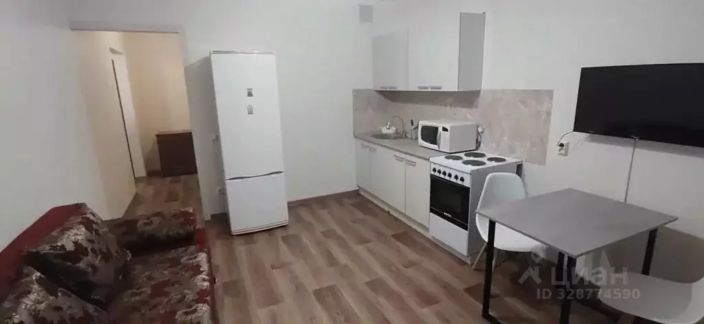 Студия Тюменская область, Тюмень ул. Александра Митинского, 3 (28.0 м) - Фото 2