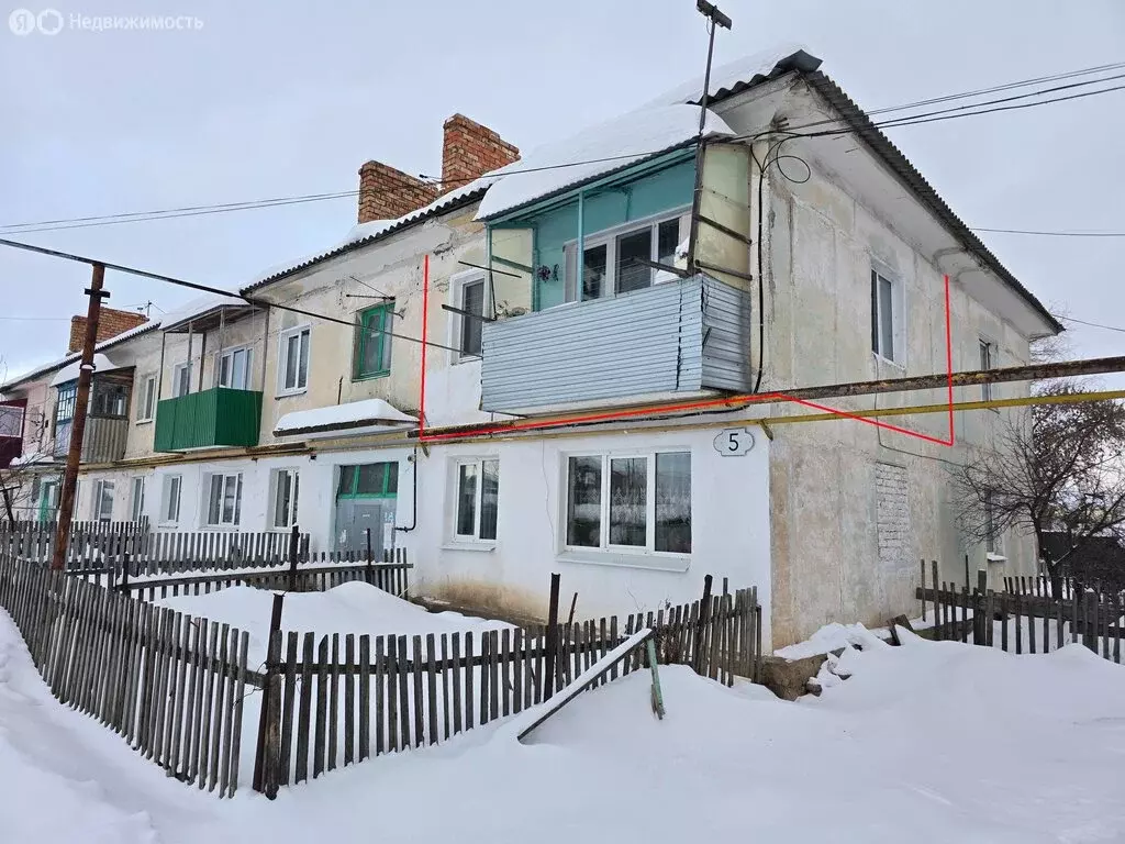 1-комнатная квартира: село Большая Глушица, Рабочая улица, 5 (32.69 м) - Фото 1