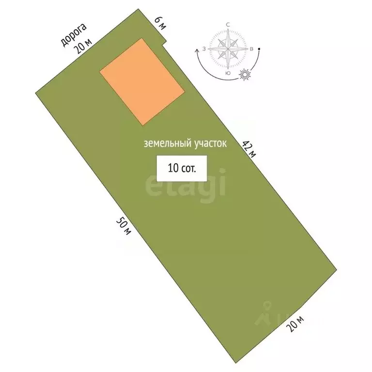 Дом в Тюменская область, Ялуторовск Первомайская ул., 78 (57 м) - Фото 2