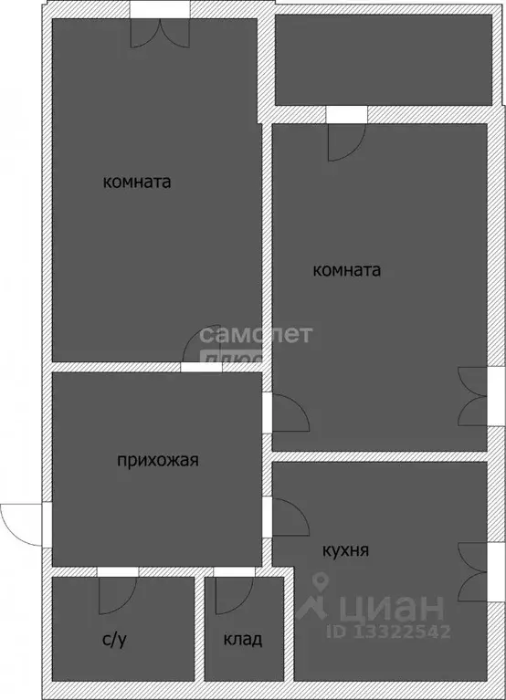 2-к кв. Смоленская область, Смоленск ул. Кирова, 8А (63.0 м) - Фото 1