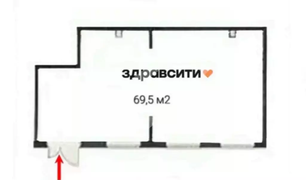 Помещение свободного назначения в Москва ул. Братьев Бромлей, 5к1 (70 ... - Фото 2