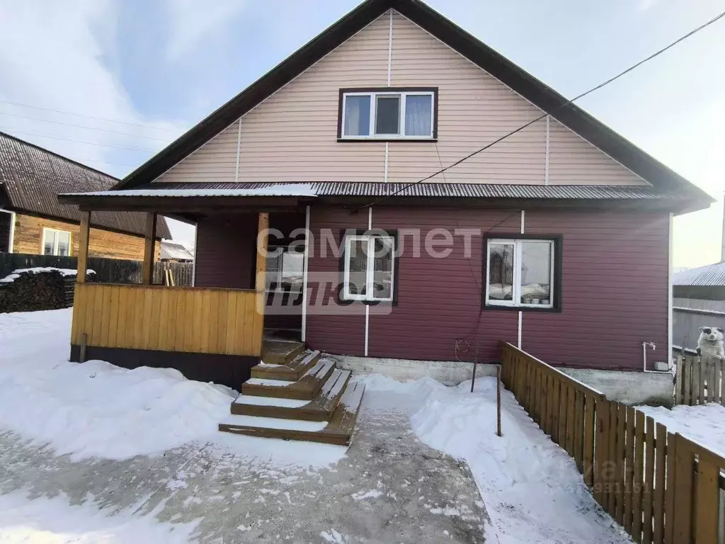 Дом в Забайкальский край, Читинский район, с. Засопка ул. Жукова, 60 ... - Фото 1