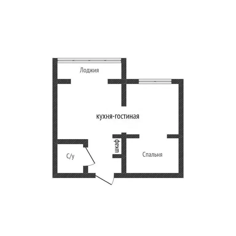 1-комнатная квартира: Краснодар, Конгрессная улица, 19/1 (33.6 м) - Фото 0