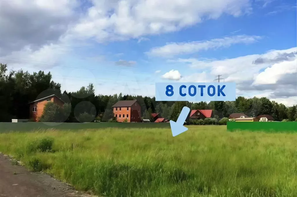 Участок 8 сот. (ИЖС) - Фото 0