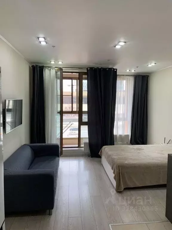 Студия Москва Ходынский бул., 2 (33.0 м) - Фото 1