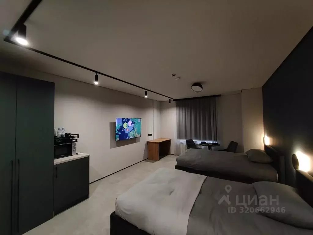 1-к кв. Татарстан, Казань ул. Алафузова, 6 (24.0 м) - Фото 1