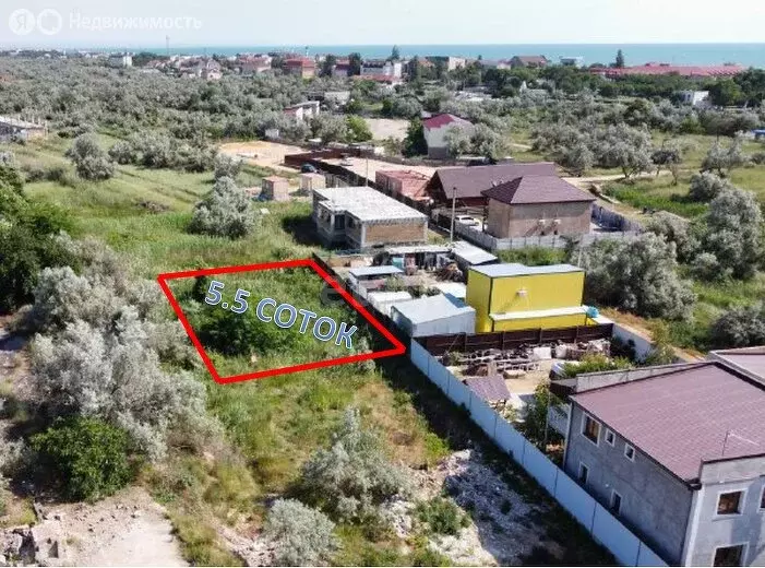 Участок в Саки, Морская улица (6 м) - Фото 0