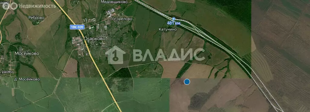 Участок в Вологодский муниципальный округ, деревня Крылово (507 м) - Фото 1