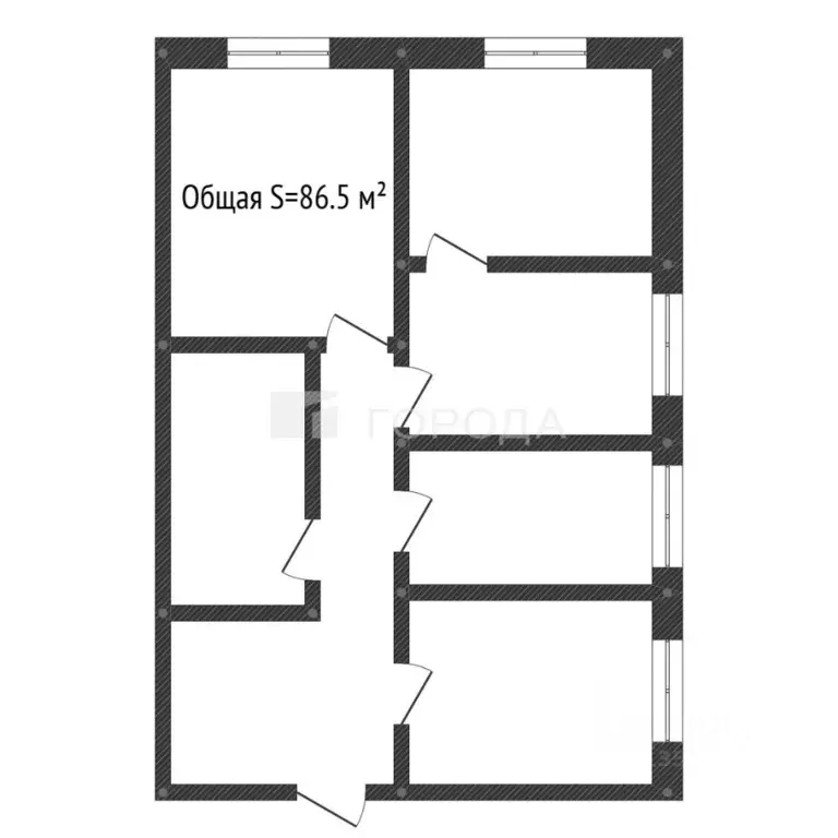 4-к кв. Алтайский край, Барнаул Балтийская ул., 67 (86.5 м) - Фото 2