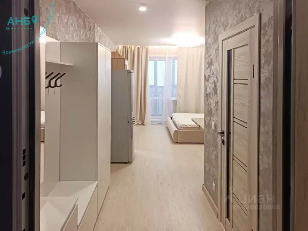 Студия Новосибирская область, Обь Октябрьская ул., 5 (27.0 м) - Фото 1