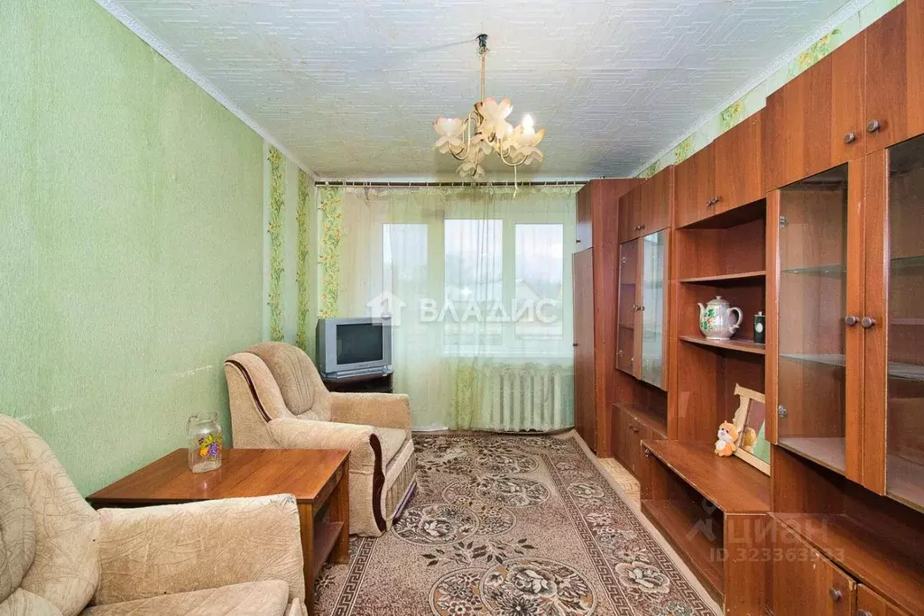 1-к кв. Владимирская область, Собинка Молодежная ул., 5 (33.2 м) - Фото 1