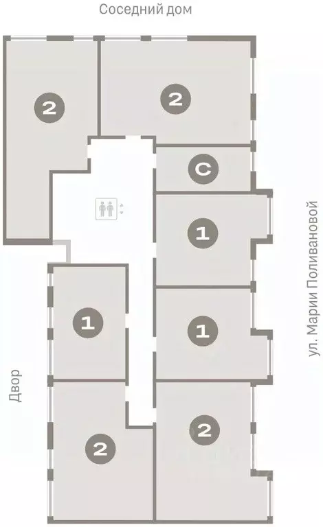 1-к кв. Ханты-Мансийский АО, Сургут 1-й мкр, Нефть жилой комплекс ... - Фото 1