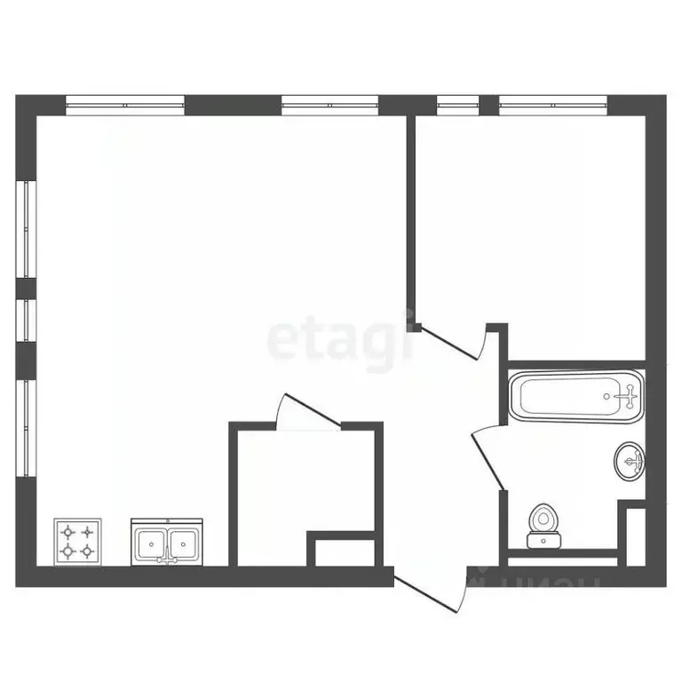 2-к кв. Санкт-Петербург Московское ш., 3к5 (54.1 м) - Фото 2