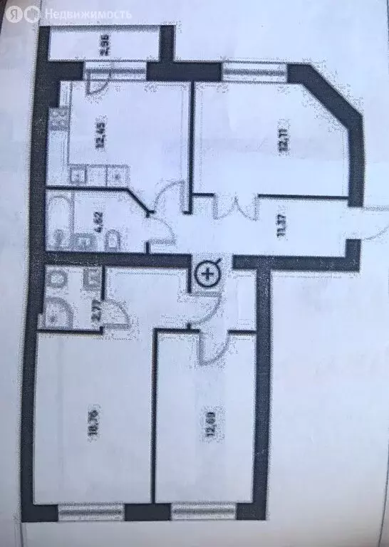 3-комнатная квартира: Тула, улица Героя России Зиничева, 3 (77.73 м) - Фото 1