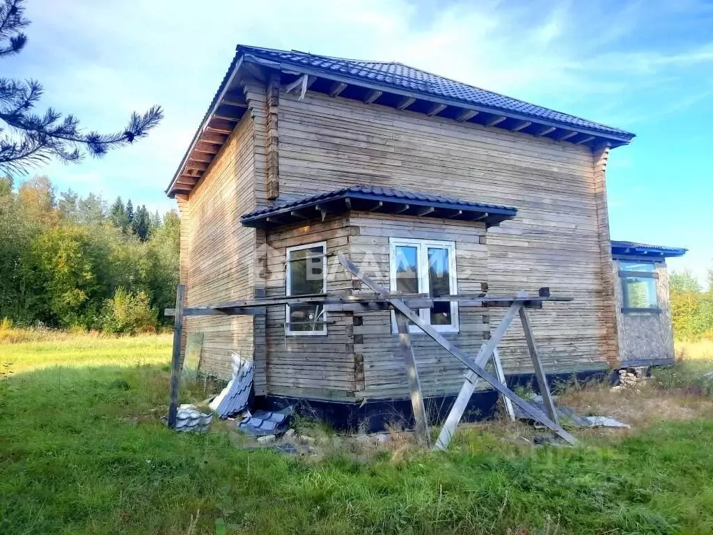 Дом в Карелия, Питкярантский муниципальный округ, пос. Салми  (120 м) - Фото 0