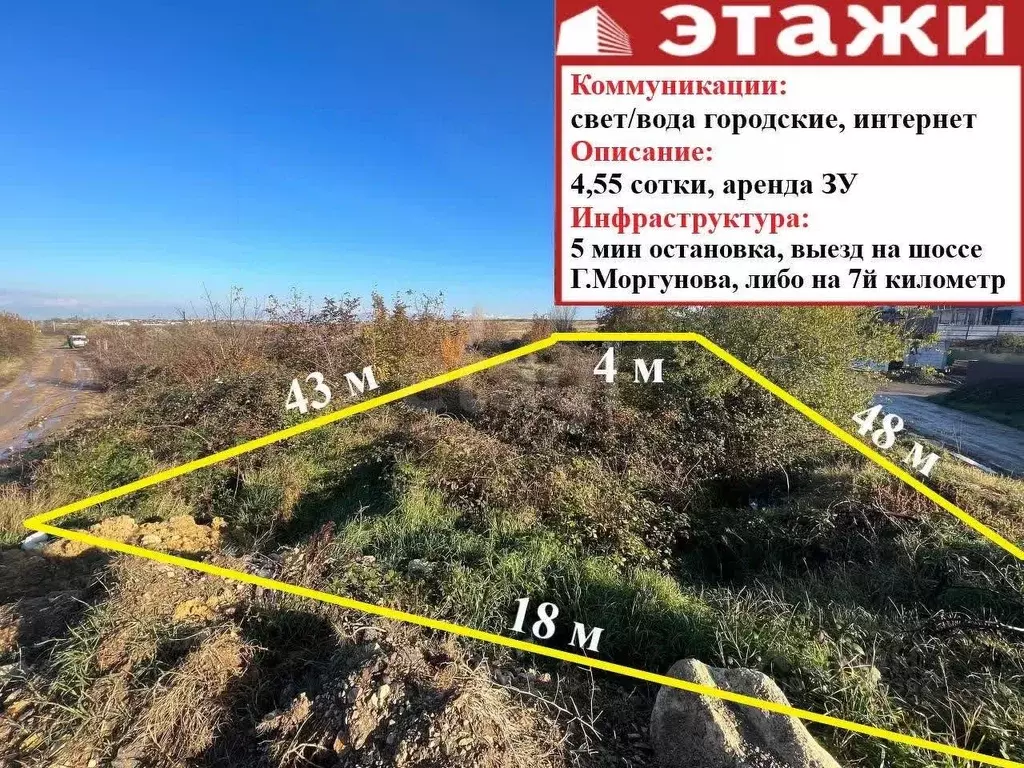 Участок в Севастополь Балаклавский муниципальный округ, СНТ Труженик ... - Фото 1