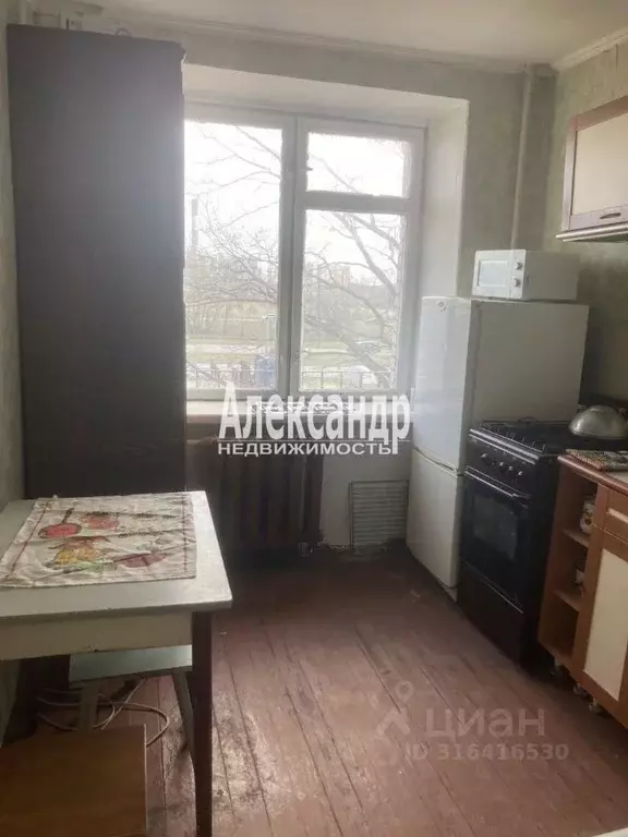 2-к кв. Санкт-Петербург ул. Руставели, 52 (45.0 м) - Фото 1