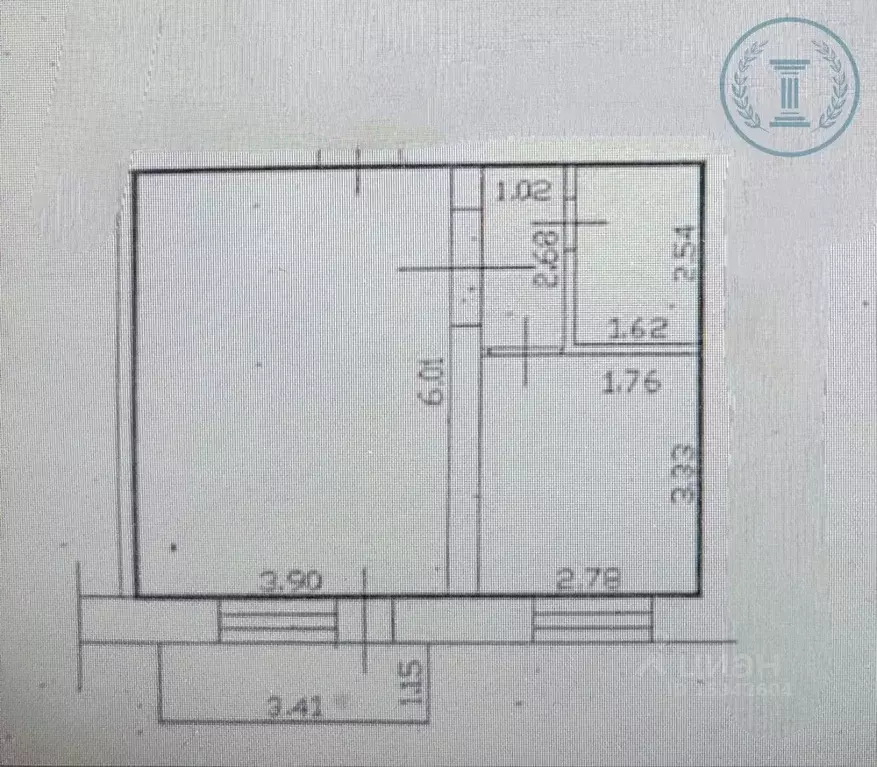 1-к кв. Красноярский край, Минусинск ул. Гоголя, 41Б (39.4 м) - Фото 1