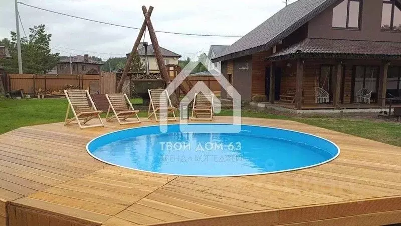 Дом в Самарская область, Красноярский район, Светлое Поле с/пос, с. ... - Фото 1