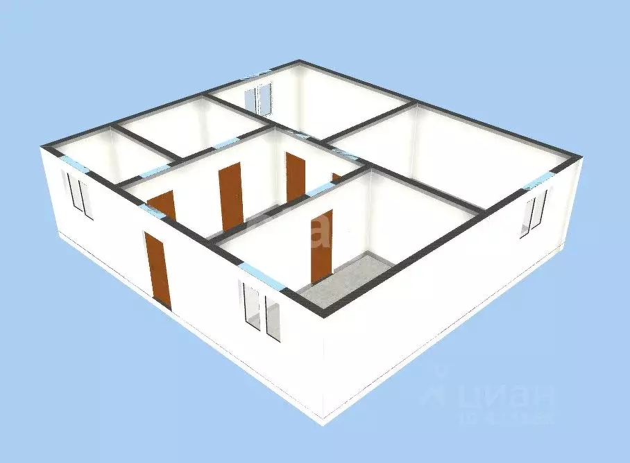 Дом в Белгородская область, Губкин Северо-Западный мкр,  (100 м) - Фото 2