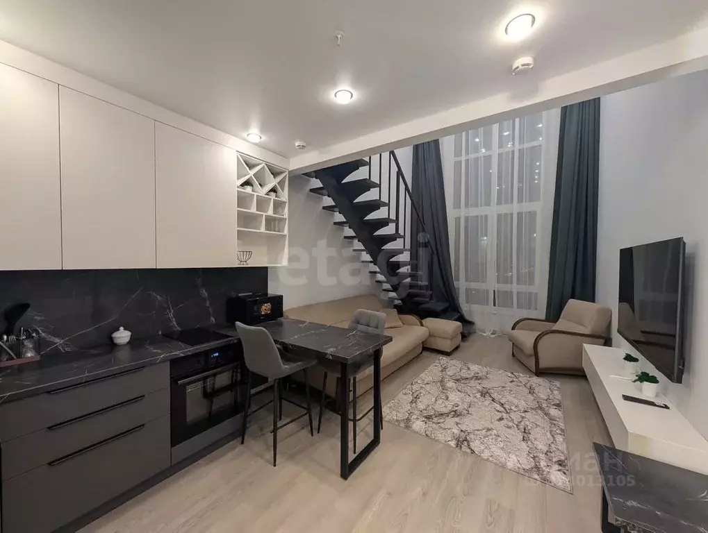 1-к кв. Тюменская область, Тюмень ул. Чернышевского, 1Б (51.0 м) - Фото 1