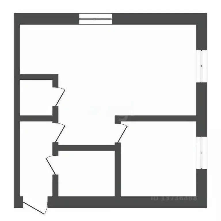 1-к кв. Амурская область, Райчихинск ул. Победы, 40 (30.9 м) - Фото 2