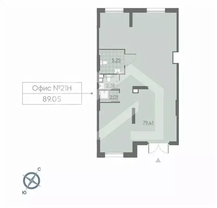 Помещение свободного назначения в Москва Ильменский проезд, 4к1 (89 м) - Фото 2