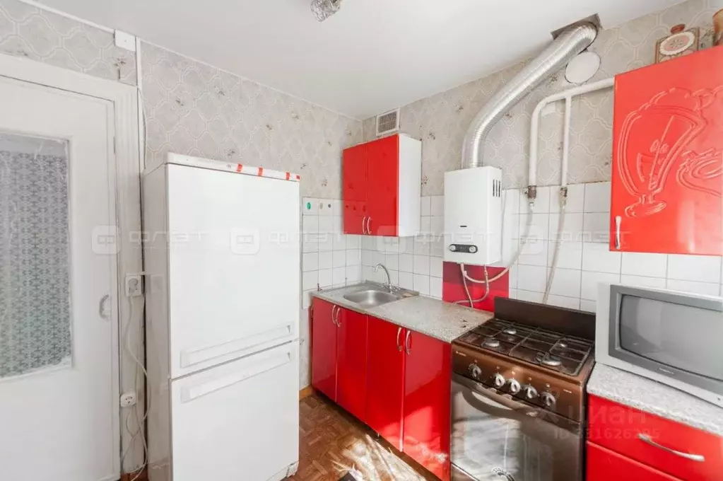 1-к кв. Татарстан, Казань ул. Академика Кирпичникова, 3 (31.0 м) - Фото 2