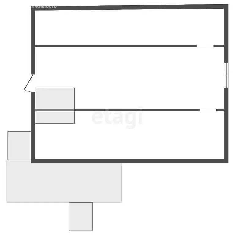 Дом в село Староживотинное, Северная улица (50 м) - Фото 1