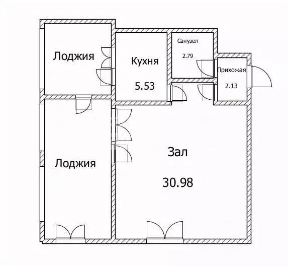 2-к кв. Ульяновская область, Цильнинское городское поселение, Цильна ... - Фото 1