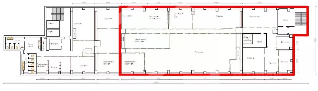 Офис в Москва ул. Ибрагимова, 31к47 (983 м) - Фото 2