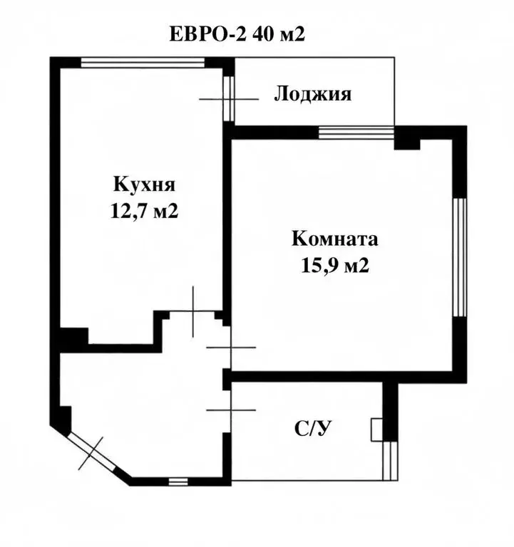 1-комнатная квартира: Семидворье, микрорайон Аян-Дере 2, 28 (40.1 м) - Фото 1