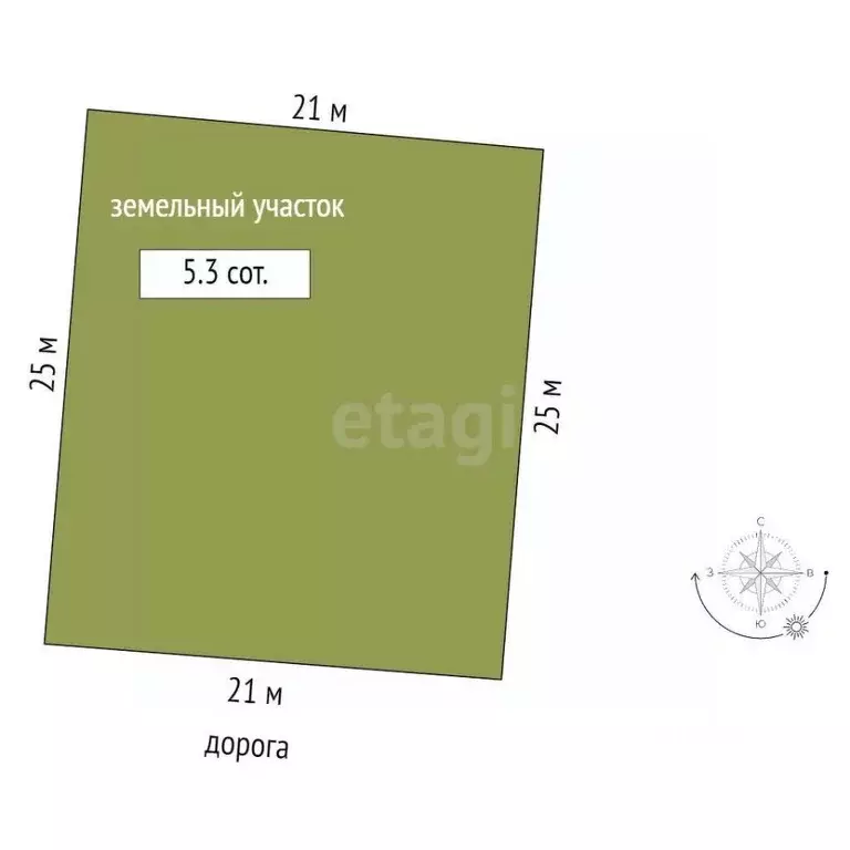 Участок в Ростовская область, Аксайский район, Щепкинское с/пос, пос. ... - Фото 1