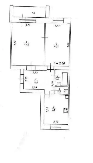2-комнатная квартира: Тверь, улица Орджоникидзе, 45к2 (52.3 м) - Фото 0