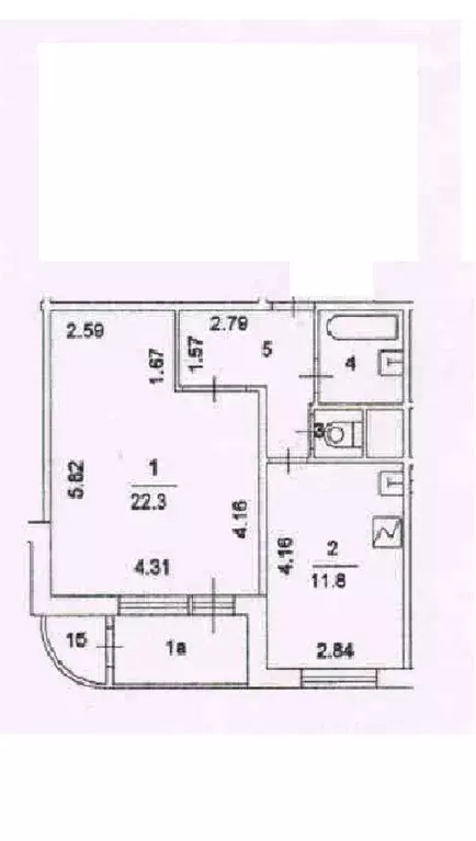 1-к кв. Москва ул. Академика Анохина, 60 (44.4 м) - Фото 0