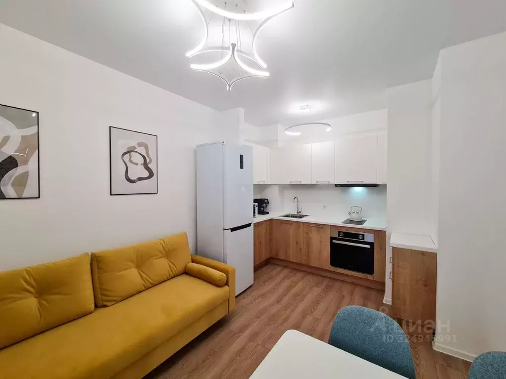 1-к кв. Санкт-Петербург пос. Песочный, Садовая ул., 77 (30.1 м) - Фото 1