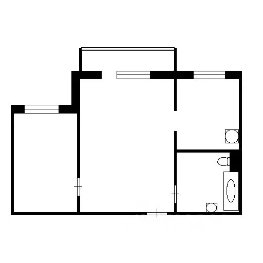 2-к кв. Красноярский край, Красноярск ул. Мужества, 14 (55.0 м) - Фото 2