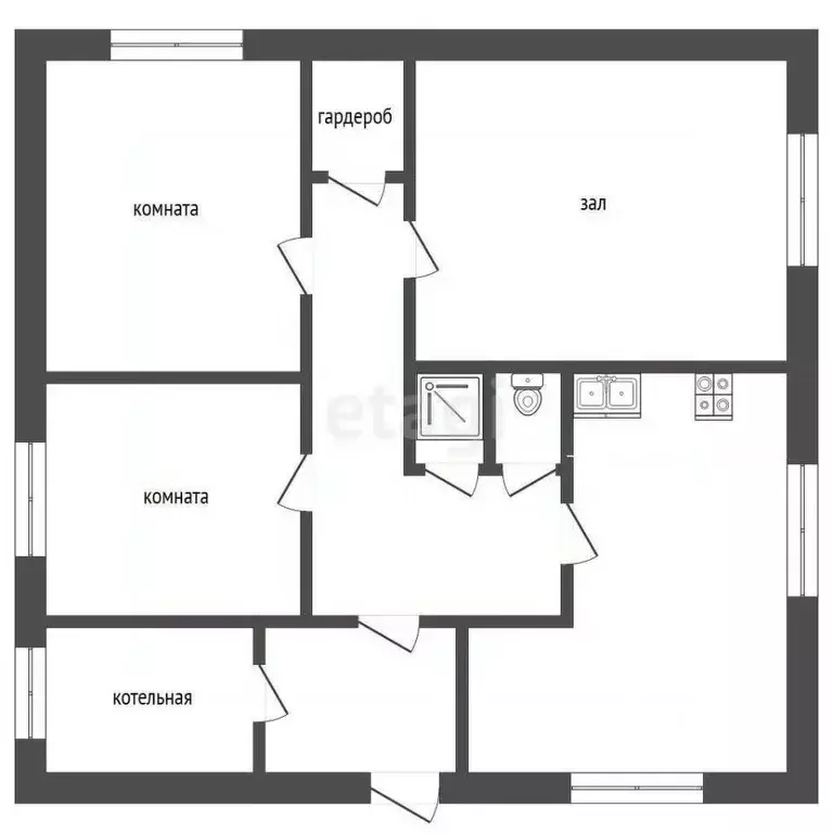 Дом в Тюменская область, Тюменский муниципальный округ, с. Мичурино ... - Фото 1