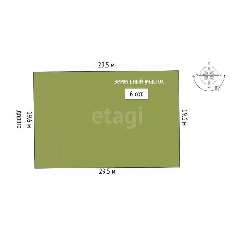 Участок в Ростовская область, Аксайский район, Ольгинская ст-ца ул. ... - Фото 2