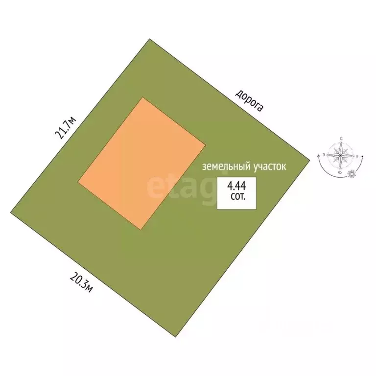 Дом в Омская область, Омский район муниципальный округ, с. Троицкое ... - Фото 2