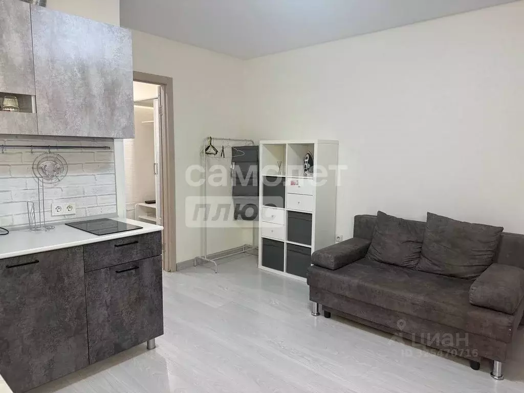 Студия Тюменская область, Тюмень Велижанская ул., 66 (22.0 м) - Фото 1