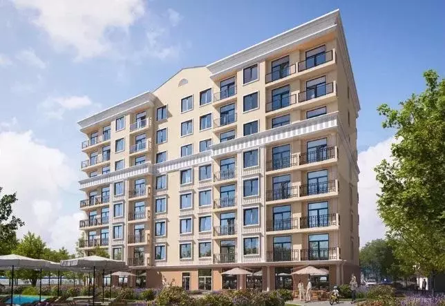 Апартаменты-студия, 25,9 м, 4/8 эт. - Фото 1