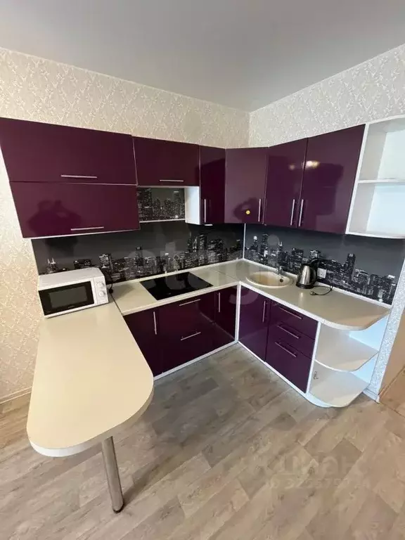 Студия Тюменская область, Тюмень Полевая ул., 109к1 (35.0 м) - Фото 2