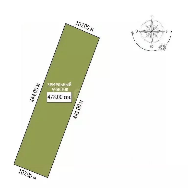 Участок в Амурская область, с. Ивановка 2 (478.0 сот.) - Фото 2