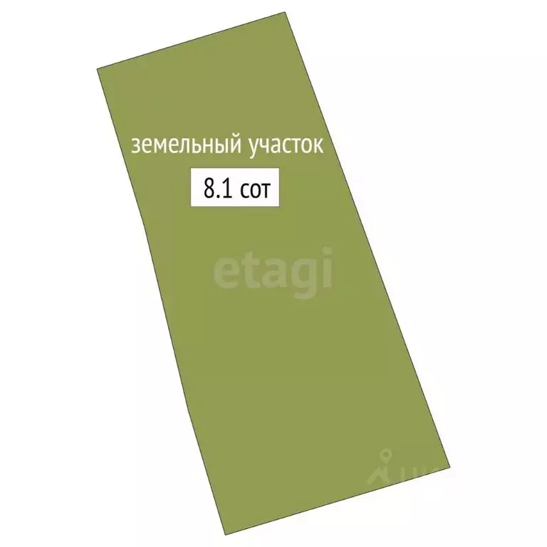 Участок в Новосибирская область, Искитим Сибирская ул., 43 (8.1 сот.) - Фото 1