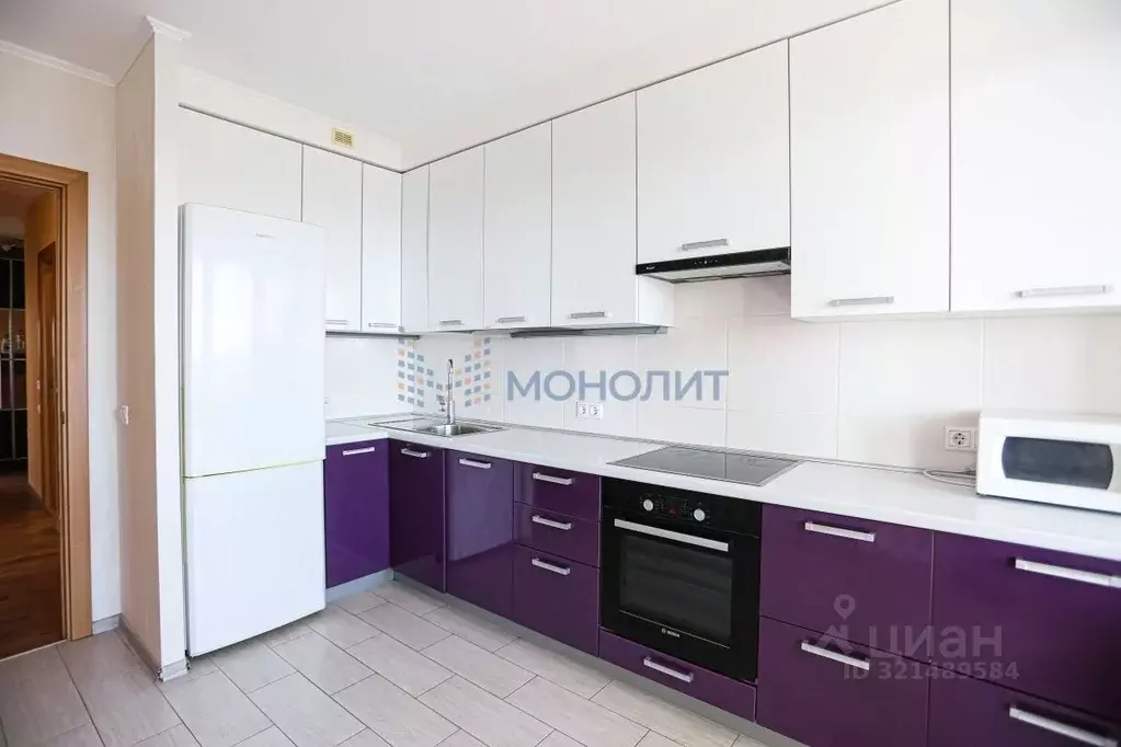 3-к кв. Нижегородская область, Нижний Новгород ул. академика Сахарова, ... - Фото 2