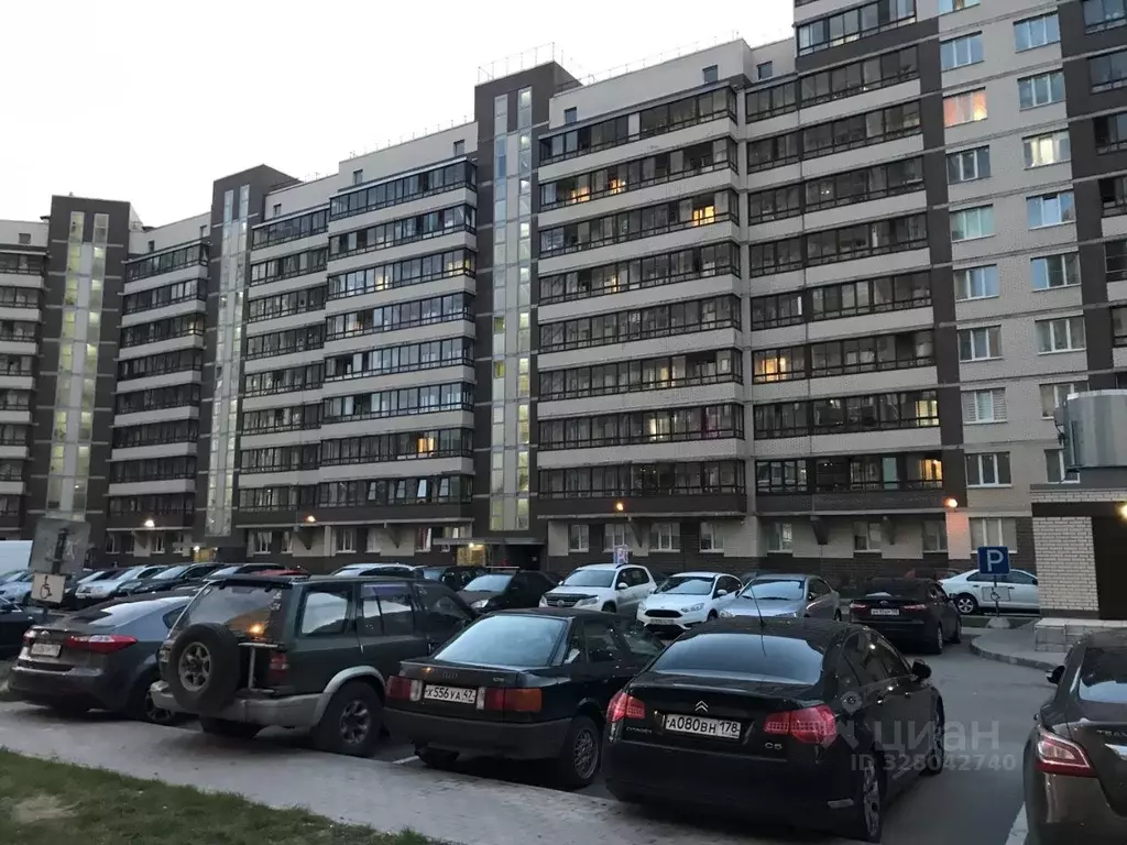 1-к кв. Ленинградская область, Кудрово г. Всеволожский район, ... - Фото 1