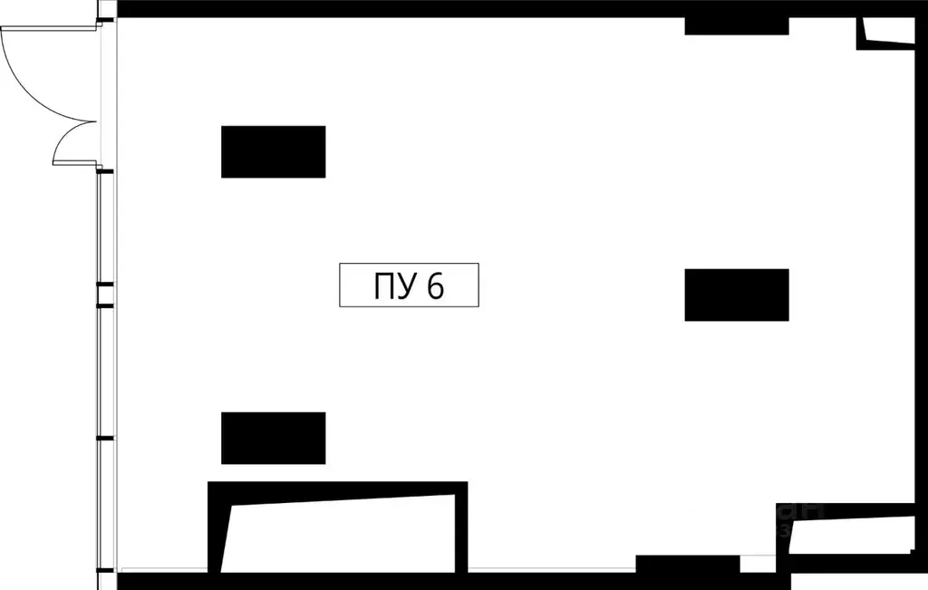 Помещение свободного назначения в Москва Волоколамское ш., 95/1к11 (50 ... - Фото 2