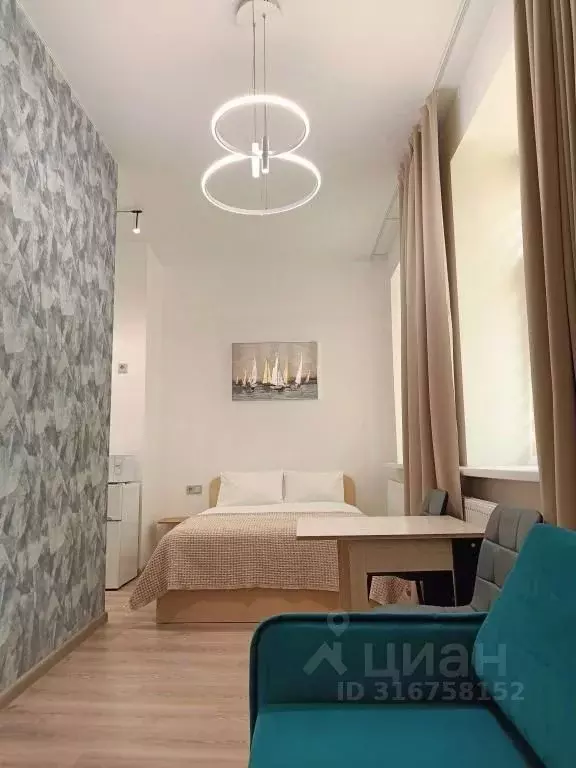1-к кв. Санкт-Петербург Тележная ул., 21 (23.0 м) - Фото 1