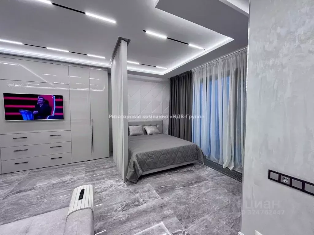 1-к кв. Хабаровский край, Хабаровск Кавказская ул., 45/2 (55.0 м) - Фото 2